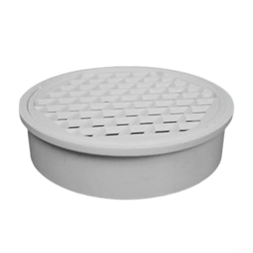 Bodenablaufabdeckung mit integriertem PVC-Ablaufrohr, für Balkonentwässerungssysteme, reibungsloser Wasserfluss und Schmutzansammlungen oder Leckagen (200 mm) von MoSundi