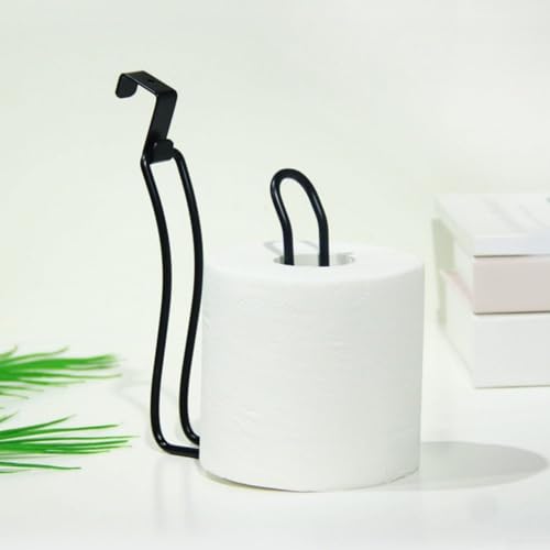 Effizient gestalteter Toilettenpapierhalter zum Aufhängen für maximalen Komfort (schwarz) von MoSundi