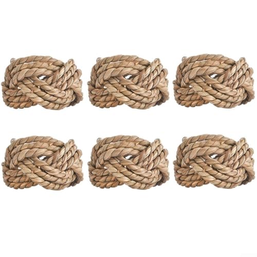 Eleganter Rattan-Serviettenhalter 6er Set für besondere Anlässe und den täglichen Gebrauch Eleganter Rattan-Serviettenhalter 6er Set für besondere Anlässe und den täglichen Gebrauch von MoSundi