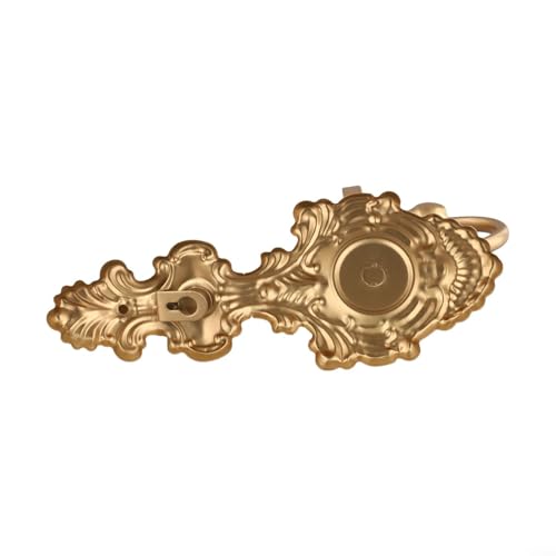 Eleganter Vintage-Kerzenhalter im Used-Look zur Verbesserung Ihrer Wohnatmosphäre (Gold) von MoSundi