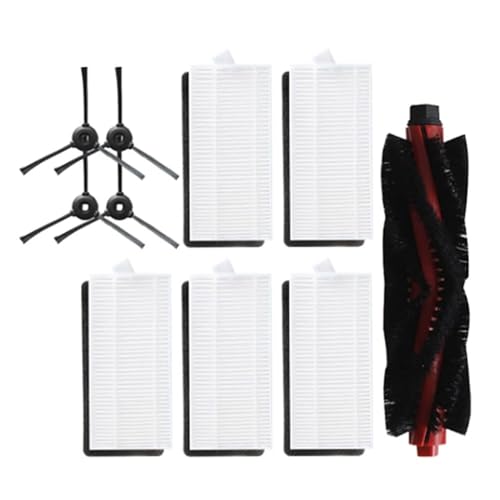 Für M200/M201/M520M/M571/T700 Staubsauger-Zubehör-Set, Teile, Seitenbürste, waschbare Mikrofaser-Wischmopp-Pads, Staubsaugerfilter, Ersatz Für M200/M201/M520M/M571/T700 Staubsauger-Zubehör-Set, Teile, Seitenbürste, waschbare Mikrofaser-Wischmopp-Pads, Staubsaugerfilter, Ersatz von MoSundi
