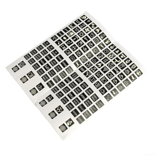Glow in the Dark Rocker Switch Decal Label for Truck and Boat Long Lasting PBC Plastic Material von MoSundi