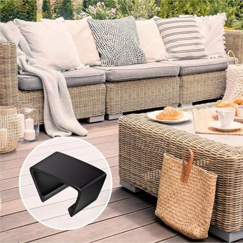 Halten Sie Ihre Rattan-Sofas zusammen mit diesem Set aus 10 Verbindungsverschlüssen von MoSundi