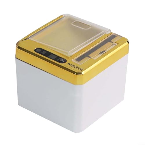 Innovative automatische Sensortechnologie in einem elektrischen Zahnstocherhalter für moderne Wohnräume (Gold) von MoSundi