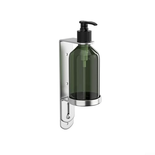 Kompakter Seifenspender zur Wandmontage für Shampoo, Seife und andere Reinigungsmittel (1 Flasche) von MoSundi