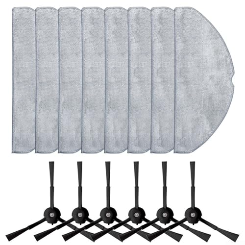 Komplettes Wischmopp- und Seitenbürsten-Set für Tapo RV30 und RV20 Serie eine gründliche Reinigung mit Teilen (B) von MoSundi
