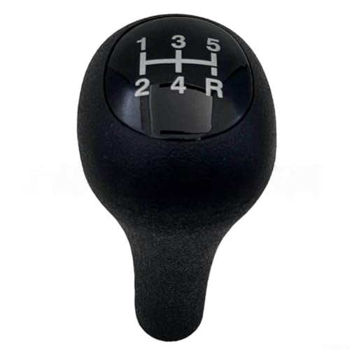Kunststoff-Schaltknauf für Ford für Focus für MK1 5/6 Gang Manuell 1998 2005 Ersatz OEM XS4R7217AA (5 Gänge) von MoSundi