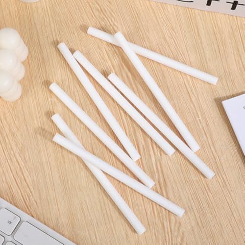 Luftbefeuchter-Filter-Nachfüllpackungen, 80 Stück, Baumwoll-Tamponkerne für stabilen Betrieb und Komfort (7 x 150 mm; weiß) von MoSundi