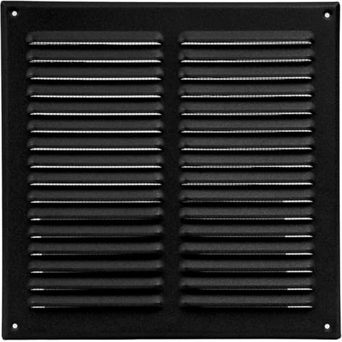 MoSundi Abluftventilator-Abdeckung, Aluminiumlegierung, Lüftungsgitter-Abdeckung, Luftführungstrockner, Badezimmer, Außenwand, Lüftungsschlauch, Kanalgrill (250 x 250 cm) von MoSundi