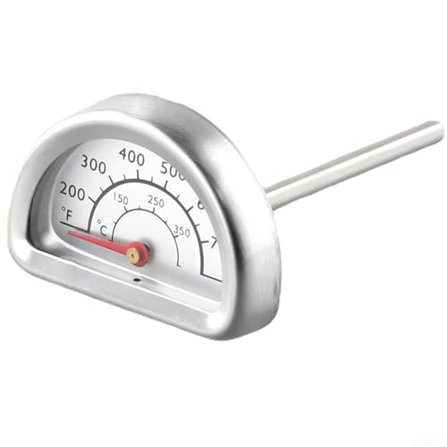 MoSundi BBQ Grill Temperature Gauge, Stainless Steel Grill Thermometer Heat Indicator Replacement For BBQ And Oven Bimetallic Thermometer von MoSundi