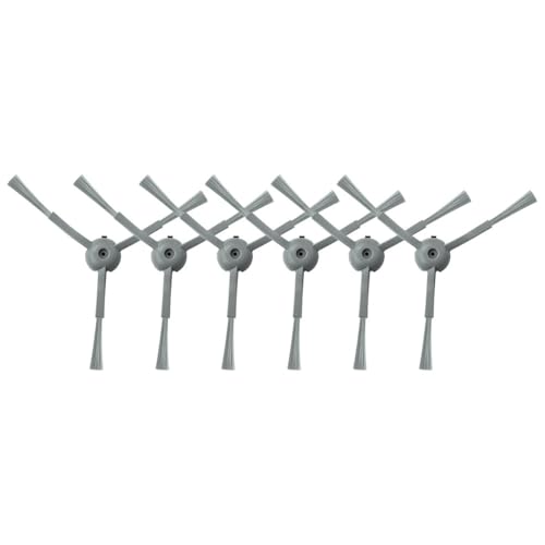MoSundi Ersatzteile für Lubluelu Roboter-Staubsauger, 6 Stück, Seitenbürste, wiederverwendbar, Mikrofaser-Wischmopp-Pad, waschbare Mikrofaser-Reinigungspads von MoSundi