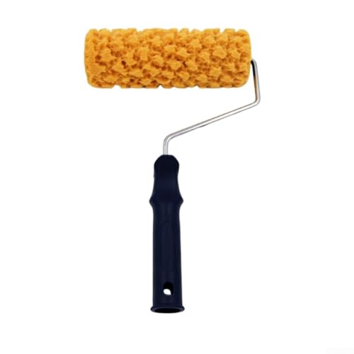 Nachahmung Seetang Schwamm Roller Pinsel für Wandfarbe Textur Anwendung mit Edelstahlkern und ergonomischem Griff für glatte, Finish und professionelle Ergebnisse (M90) von MoSundi