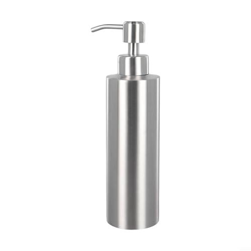 Praktischer Seifenspender aus Edelstahl 304 für Küche und Bad, einfach zu befüllen und zu verwenden, Pumpen-Design (350 ml) von MoSundi