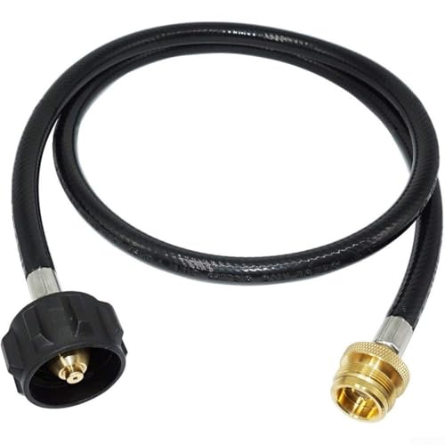 Propangas-Schlauchadapter aus Messing, kompatibel mit QCC-Umwandlungskopf-Gasrohren, entworfen für Propan-Systeme in Häusern und Gärten, erhältlich in Längenoptionen von 1,2 m und 1,8 m Propangas-Schlauchadapter aus Messing, kompatibel mit QCC-Umwandlungskopf-Gasrohren, entworfen für Propan-Systeme in Häusern und Gärten, erhältlich in Längenoptionen von 1,2 m und 1,8 m von MoSundi