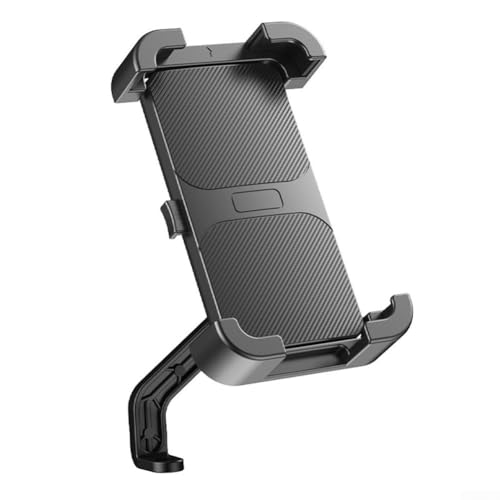 Robuste Navigationstelefonhalterung für Elektrofahrräder, perfekt für Lieferfahrer mit sicherem Griff (schwarze Rückansicht) von MoSundi