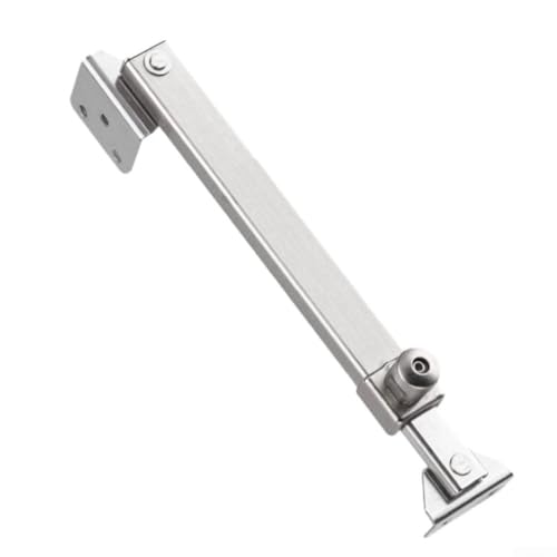 Robuster Fensterstopper mit drehbarer Sicherheitsverriegelung, 7 verstellbare Positionen, entworfen für dauerhaften Einsatz auf Fensterflügelfenstern aus PVC, Aluminium und Stahl mit Öffnung nach von MoSundi