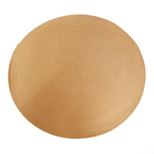 Runder gewebter Jute-Teppich, 45 cm, perfekte Matte für Couchtische und rustikale Heimdekoration in jedem Raum (B) von MoSundi