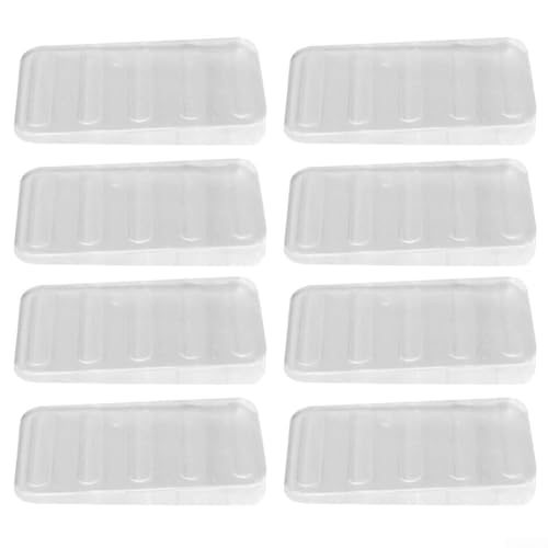 Rutschfeste Pads zur Stabilisierung von Möbeln mit transparentem Design, 8 Stück von MoSundi