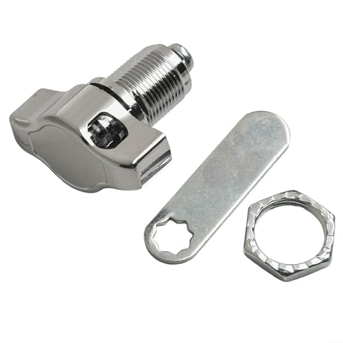 Schlüsselloses mechanisches Schrankschloss für erhöhte Sicherheit von Schränken, Briefkästen und Schubladen, mit Zinklegierungskonstruktion (16 mm) von MoSundi