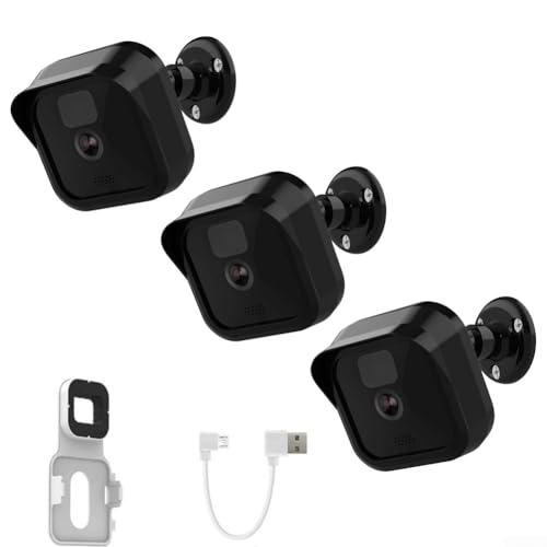 Schutzhülle und 360 Grad drehbare Wandhalterung, kompatibel mit Blink Outdoor-Kamera für flexible Platzierung und Wetterschutz (3 Stück) von MoSundi
