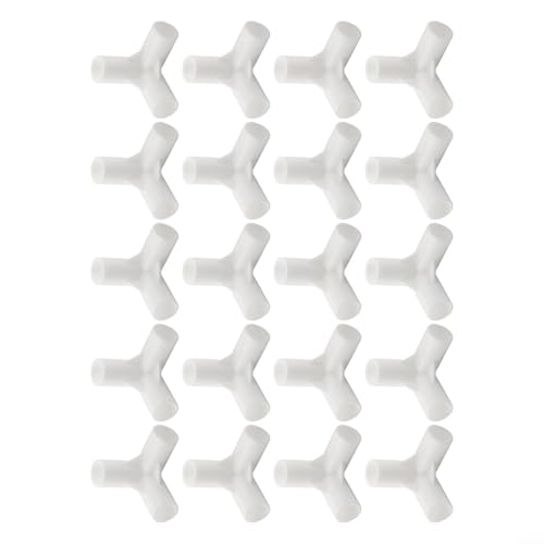 Set mit zehn Zeltstangen-T-Verbindungsstücken mit Innendurchmesser von 16 mm, geeignet für Campingzelte und Outdoor-Anwendungen (16 mm) von MoSundi
