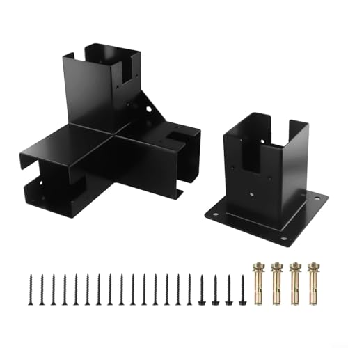 Stark gebaute, rechtwinklige Eckhalterung und Pergola-Set für alle Ihre DIY-Projekte (Basis + 3T) von MoSundi
