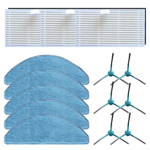Staubsauger-Ersatzteile für OKAMI R117 Komplettset HEPA-Filter, Wischmopp-Pads und Seitenbürsten Staubsauger-Ersatzteile für OKAMI R117 Komplettset HEPA-Filter, Wischmopp-Pads und Seitenbürsten von MoSundi