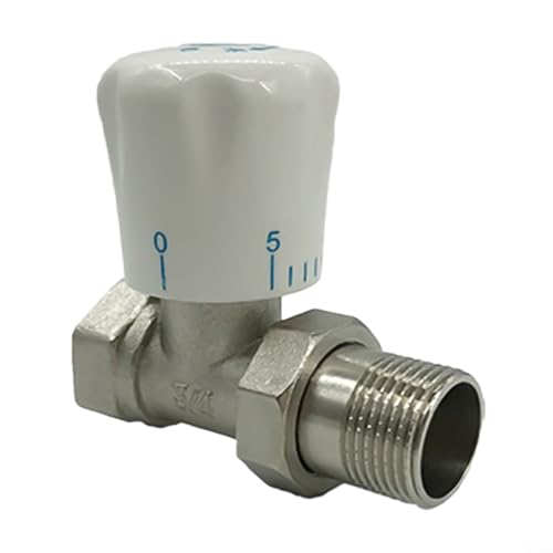 Thermostat-Heizkörperventil, 15 mm x 34, mit integriertem Sensor und Temperaturschutz für energieeffiziente Heizung zu Hause (A) von MoSundi