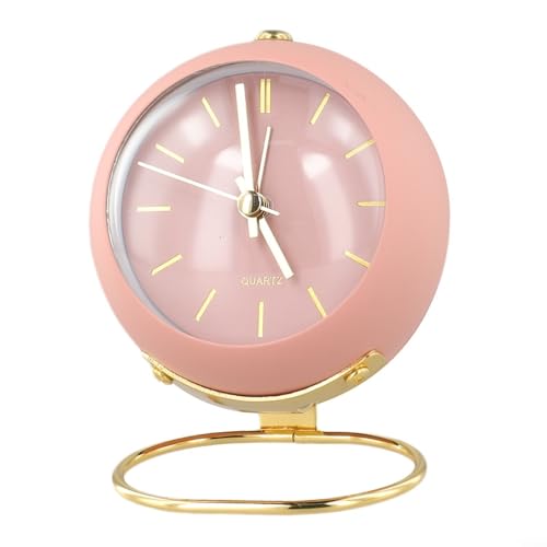 Time Management Essential Silent Desktop Clock with Luminous Features for Better Visibility (Pink) von MoSundi