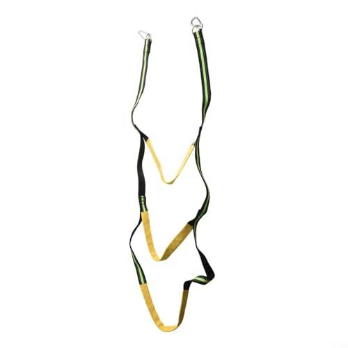 Tragbare Nylon-Bootsleiter 345 Stufen Design für einfachen Zugang zu Schlauchbooten und Kanus (3 Leitern grün) von MoSundi