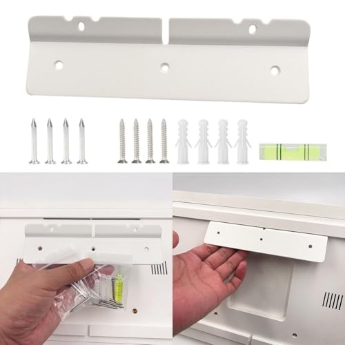 Wandhalterung aus Metall, kompatibel mit Skylight 15 Digitalkalender, NoStud NoDrill Installation mit Nagelhalterung für Trockenbau und Schrauben für Beton- oder Ziegelwände von MoSundi