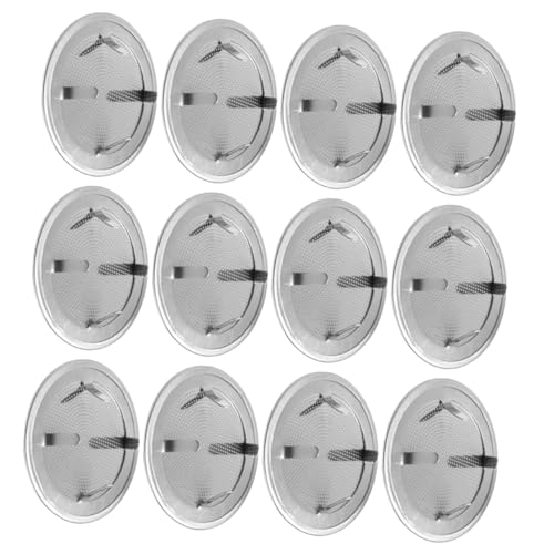 12 Stück Teefilter Teesieb mit Feinem Mesh Robuste und Langlebige Teestrainer für Verschiedene Teesorten für Tassen und Teekannen 12 Stück Teefilter Teesieb mit Feinem Mesh Robuste und Langlebige Teestrainer für Verschiedene Teesorten für Tassen und Teekannen von Mobestech