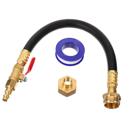 1Satz Sprinkler Blowout Adapter Schnellanschluss Ausblasstopfen für Schlauch Fitting Adapter für Wohnmobile Einfache Installation und Zuverlässige von Mobestech