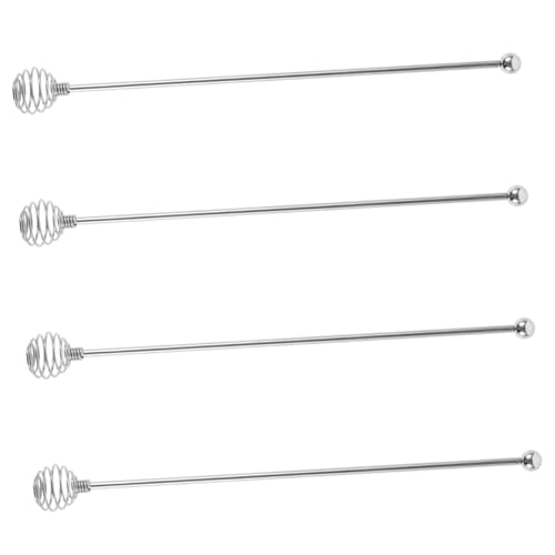 4 Stück Honigform Rührstäbchen Kaffeerührstäbchen Wiederverwendbare Getränkerührstäbchen Honigstäbchen Kaffeestäbchen Rührstäbchen Sektquirl Wiederverwendbare Rührstäbchen 4 Stück Honigform Rührstäbchen Kaffeerührstäbchen Wiederverwendbare Getränkerührstäbchen Honigstäbchen Kaffeestäbchen Rührstäbchen Sektquirl Wiederverwendbare Rührstäbchen von Mobestech