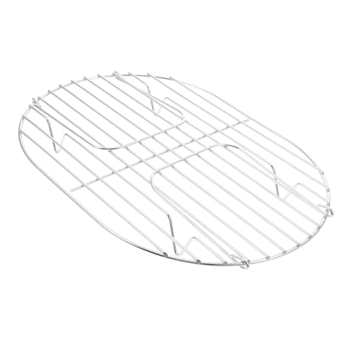 Baking Cooling Rack Multi Funktionales Dampfgarer Zubehör mit Griffen Robuste Back und Grill für Luftfritteuse für Backen und Grillen von Mobestech