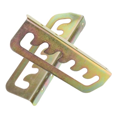 Mobestech 1 Paar Ersatz Armlehnenhalterungen aus Metall für Liegestühle Armlehnen Zubehörteile zur Reparatur und Anpassung von Relaxsitzen für Verschiedene Stühle und Liegen Mobestech 1 Paar Ersatz Armlehnenhalterungen aus Metall für Liegestühle Armlehnen Zubehörteile zur Reparatur und Anpassung von Relaxsitzen für Verschiedene Stühle und Liegen von Mobestech