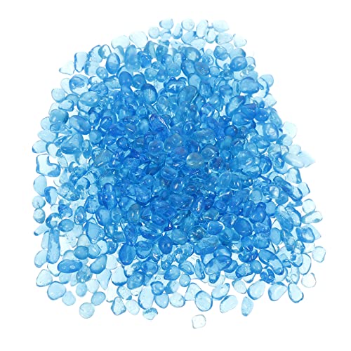 Mobestech 1 Packung Dekorationen für Aquarien Aquarienkies Panzer Fischtankdekoration Poliert klein einmachgläser Fischkies für Tank Aquarium gefälschter Stein Glas Blue Mobestech 1 Packung Dekorationen für Aquarien Aquarienkies Panzer Fischtankdekoration Poliert klein einmachgläser Fischkies für Tank Aquarium gefälschter Stein Glas Blue von Mobestech