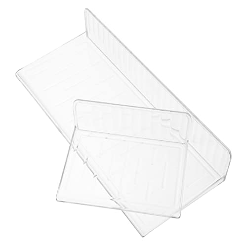 Mobestech 1 Satz Badezimmer Wandregale für Badezimmer Badezimmerregale Schwebend Regale zur Wandmontage Wandregale für das Badezimmer wandmontierte Regale das Haustier Transparent von Mobestech
