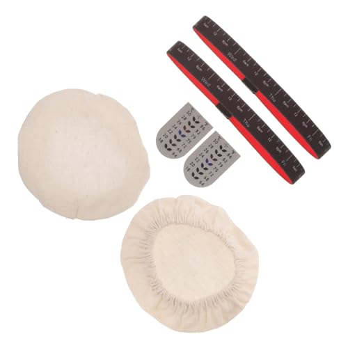 Mobestech 1 Satz Sauerteig Gläser Zubehör Set Stoffhauben Temperaturmessstreifen Datumsmarkierungsbänder für Optimale Fermentation und Einfache Nutzung Mobestech 1 Satz Sauerteig Gläser Zubehör Set Stoffhauben Temperaturmessstreifen Datumsmarkierungsbänder für Optimale Fermentation und Einfache Nutzung von Mobestech