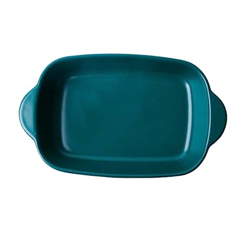 Mobestech 1 Stück Backgeschirr aus Keramik Mikrowelle Backformen Braten Ofengericht Utensil Ofenpfannen Emaille Tabletts Backen Backgeschirr mit Griffen Hochtemperatur -Backform Grün Mobestech 1 Stück Backgeschirr aus Keramik Mikrowelle Backformen Braten Ofengericht Utensil Ofenpfannen Emaille Tabletts Backen Backgeschirr mit Griffen Hochtemperatur -Backform Grün von Mobestech