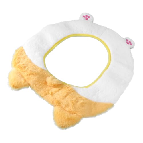 Mobestech Hautfreundliches Toilettenkissen Plüsch Corgi-toilettensitz Weiches Waschbares Kissen von Mobestech