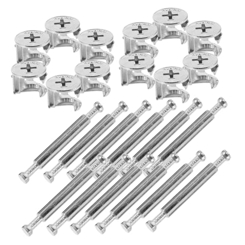 Mobestech 10 Sätze Möbelverbinder mit Exzenterverriegelung und Doppelkopf Schrauben Robuste Verbindung für Schubladenpaneele und Schrankmontage Einfach zu Montieren Flexible Winkelanpassung Mobestech 10 Sätze Möbelverbinder mit Exzenterverriegelung und Doppelkopf Schrauben Robuste Verbindung für Schubladenpaneele und Schrankmontage Einfach zu Montieren Flexible Winkelanpassung von Mobestech