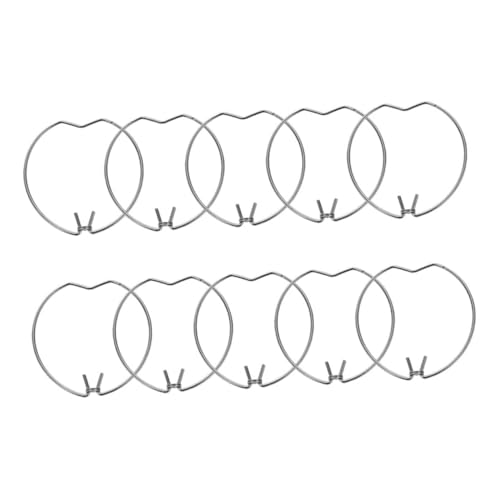 Mobestech 10 Stück Teiliges Federclips für Einbaustrahler Herzform Einfache Montage Vibrationsdämpfende Halterung für Downlight und Deckenleuchte Langlebige Lampenbefestigung Mobestech 10 Stück Teiliges Federclips für Einbaustrahler Herzform Einfache Montage Vibrationsdämpfende Halterung für Downlight und Deckenleuchte Langlebige Lampenbefestigung von Mobestech