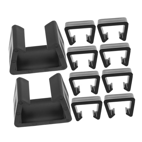 Mobestech 10 Stück Teiliges Kunststoff Möbelclips für Terrassenmöbel Stabile Verbinder für Flexible Rattan-Sofas Zuverlässige Befestigungsklammern für Garten Poolbereich und Outdoor-lounges von Mobestech