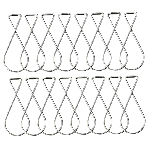 Mobestech Deckenhaken Clips 100 Stück aus Stahl Abgehängte Deckenaufhängerhaken für Büro und Zuhause Hochbelastbar und Langlebig für Dekorationen und Kronleuchter Mobestech Deckenhaken Clips 100 Stück aus Stahl Abgehängte Deckenaufhängerhaken für Büro und Zuhause Hochbelastbar und Langlebig für Dekorationen und Kronleuchter von Mobestech