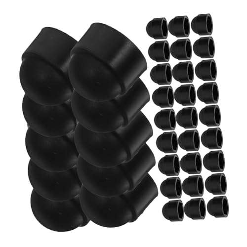 Mobestech 100 Stück Nylon Abdeckkappen für Sechskantmuttern Wasser Staubdicht Verschleißfest Schlagbeständig Schwarze Schutzkappen für Schrauben und Muttern Langlebige Schutzhauben Mobestech 100 Stück Nylon Abdeckkappen für Sechskantmuttern Wasser Staubdicht Verschleißfest Schlagbeständig Schwarze Schutzkappen für Schrauben und Muttern Langlebige Schutzhauben von Mobestech