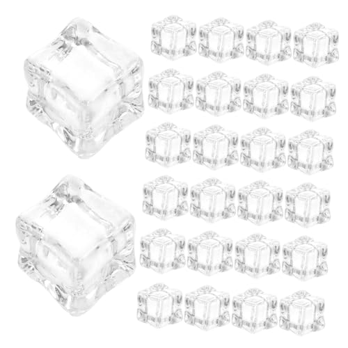 Mobestech 100 Stück simuliertes klare Steine für Vasen Eiswürfel-Modell künstliches falsche Diamanten Kristalle zum Basteln Eiswürfel aus Stein Acryl Transparent Mobestech 100 Stück simuliertes klare Steine für Vasen Eiswürfel-Modell künstliches falsche Diamanten Kristalle zum Basteln Eiswürfel aus Stein Acryl Transparent von Mobestech