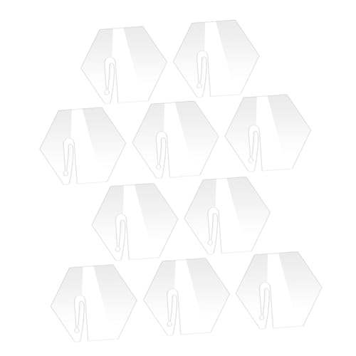 Mobestech 10Stücke Weinglas Namensschilder Transparente Getränke Marker für Hochzeiten Geburtstagsfeiern und Partys Design und Langlebiges Material für Stilvolle von Mobestech
