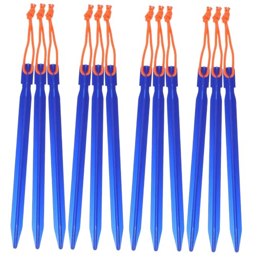 Mobestech 12stücke Zelt-erdnägel Aus Aluminiumlegierung Camping-zeltpfähle Heringe Stützpfähle Spikes Für Outdoor-aktivitäten Mobestech 12stücke Zelt-erdnägel Aus Aluminiumlegierung Camping-zeltpfähle Heringe Stützpfähle Spikes Für Outdoor-aktivitäten von Mobestech