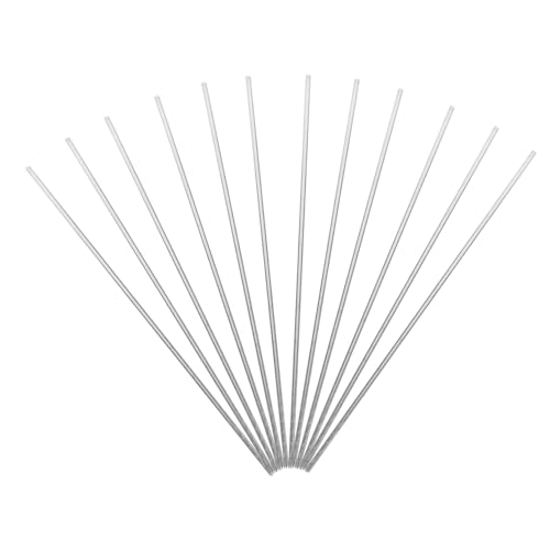 Mobestech 12 Stück Teiliges Edelstahl Stabstifte für Blocking Board Strick Häkelprojekte Rostfrei Einfache Befestigung Vielseitig Einsetzbar für DIY Handarbeiten und Lochstrickbretter von Mobestech